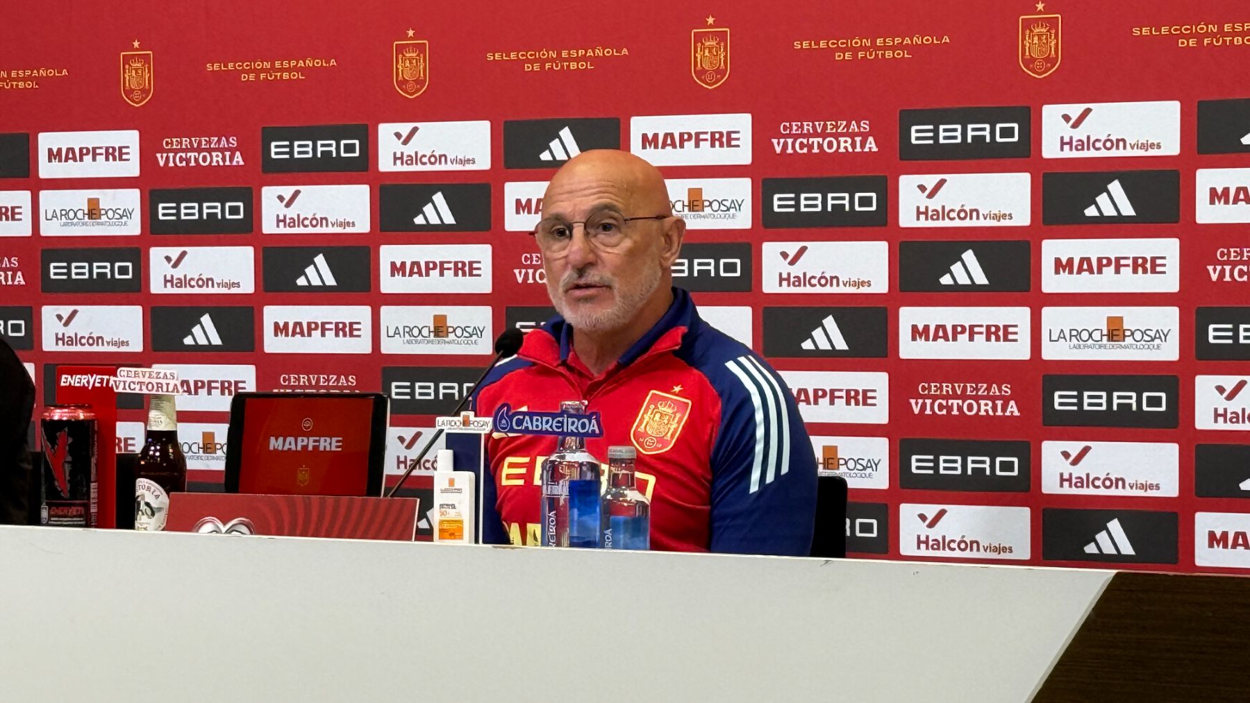 De la Fuente: «Me siento apoyado por la Federación, tengo contrato hasta 2028 y espero seguir hasta 2030»