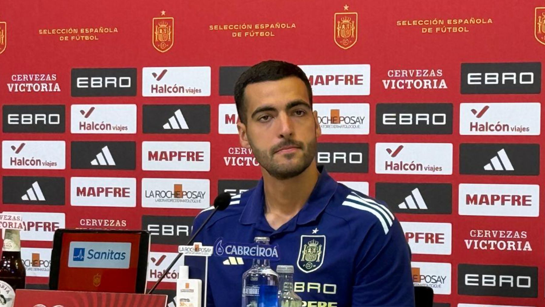 Mikel Merino: «¿Suplencias? Si vas a poner caritas y estar triste, va a ser peor para el equipo y para ti»