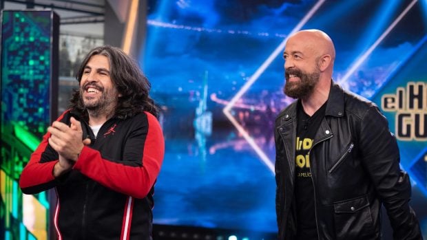 JJ Vaquero y Goyo Jiménez en El Hormiguero. (Atresmedia)