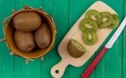 Kiwis, frutas, truco, truco de cocina