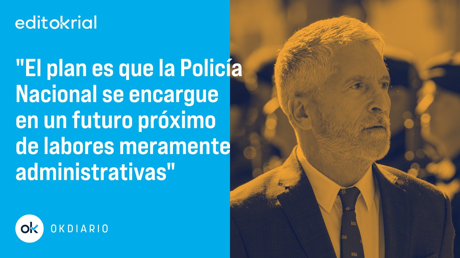 Marlaska entrega la cabeza de la Policía Nacional al separatismo catalán