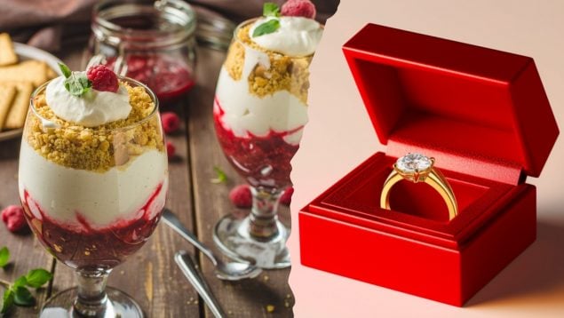 Un anillo de compromiso