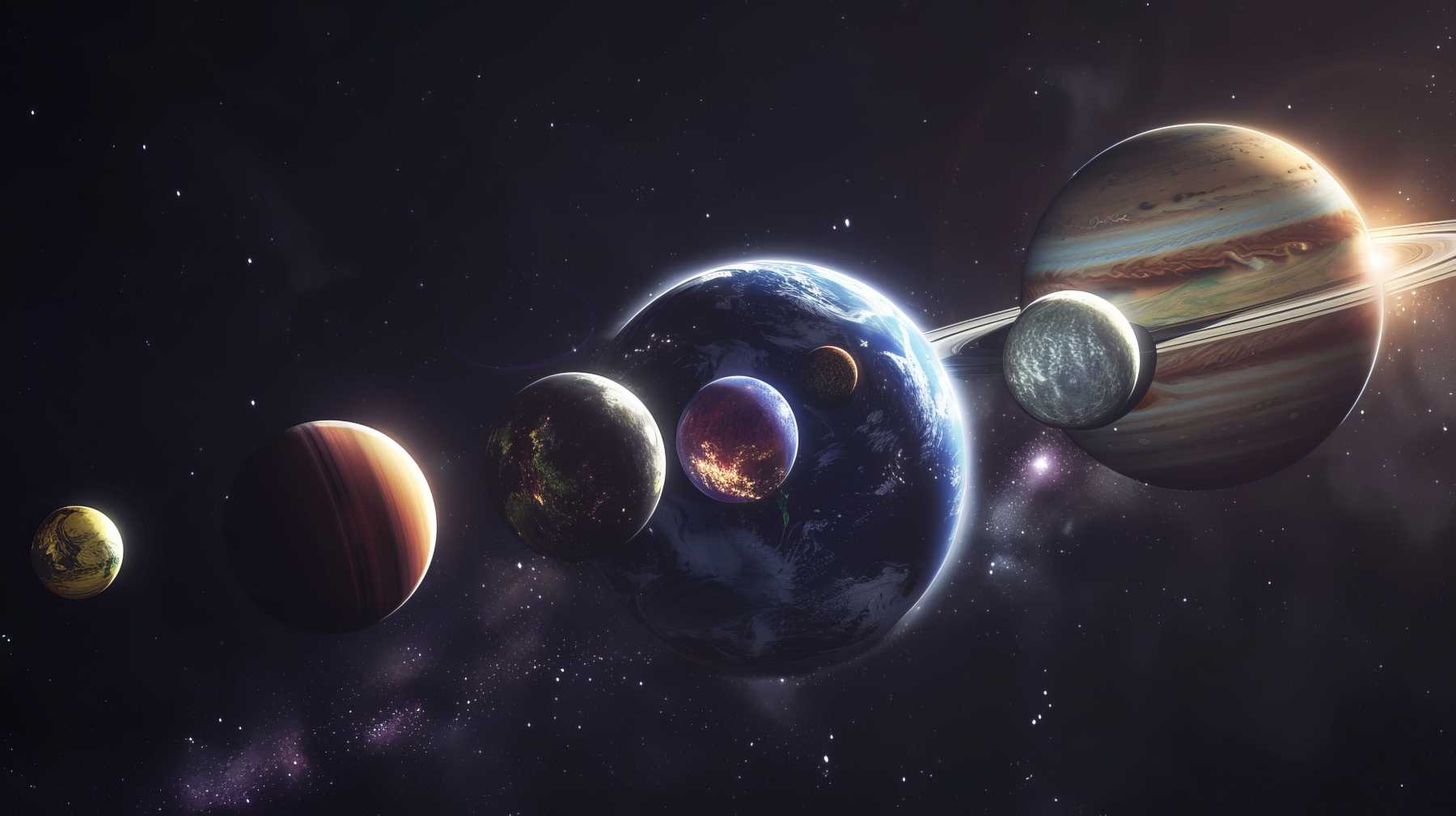 Luna con Júpiter octubre 2025.