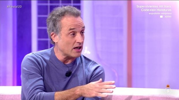 Daniel Guzmán en 'Fiesta'. (Mediaset)