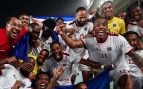 Cabo Verde celebrando la clasificación al Mundial 2026. (@nahuelzn)