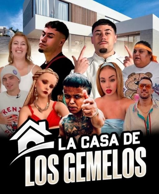 Cartel promocional de La casa de los gemelos (Instagram).