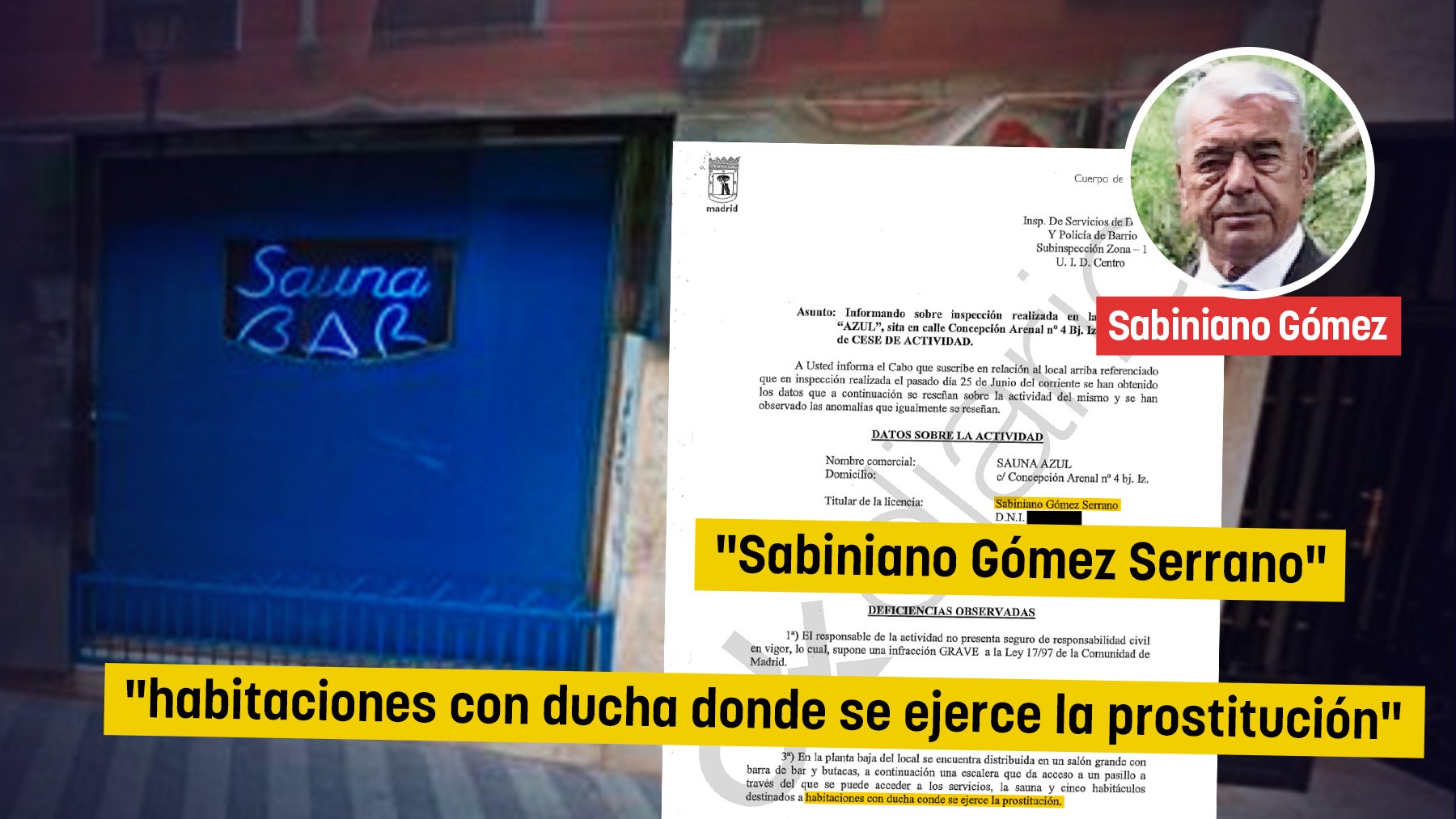 suegro Sánchez prostitución