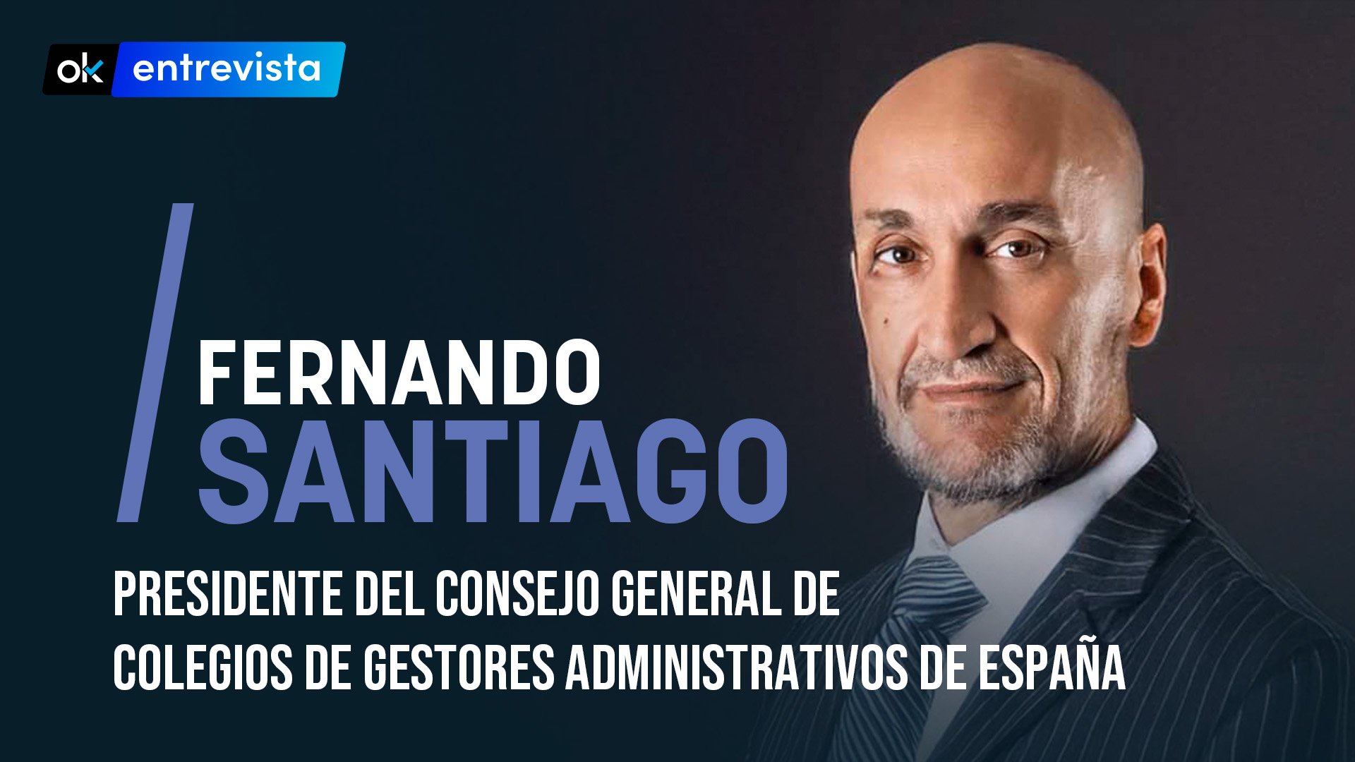 Fernando Santiago (Gestores Administrativos): «Los altos impuestos pueden hacer caer el sistema de pymes»