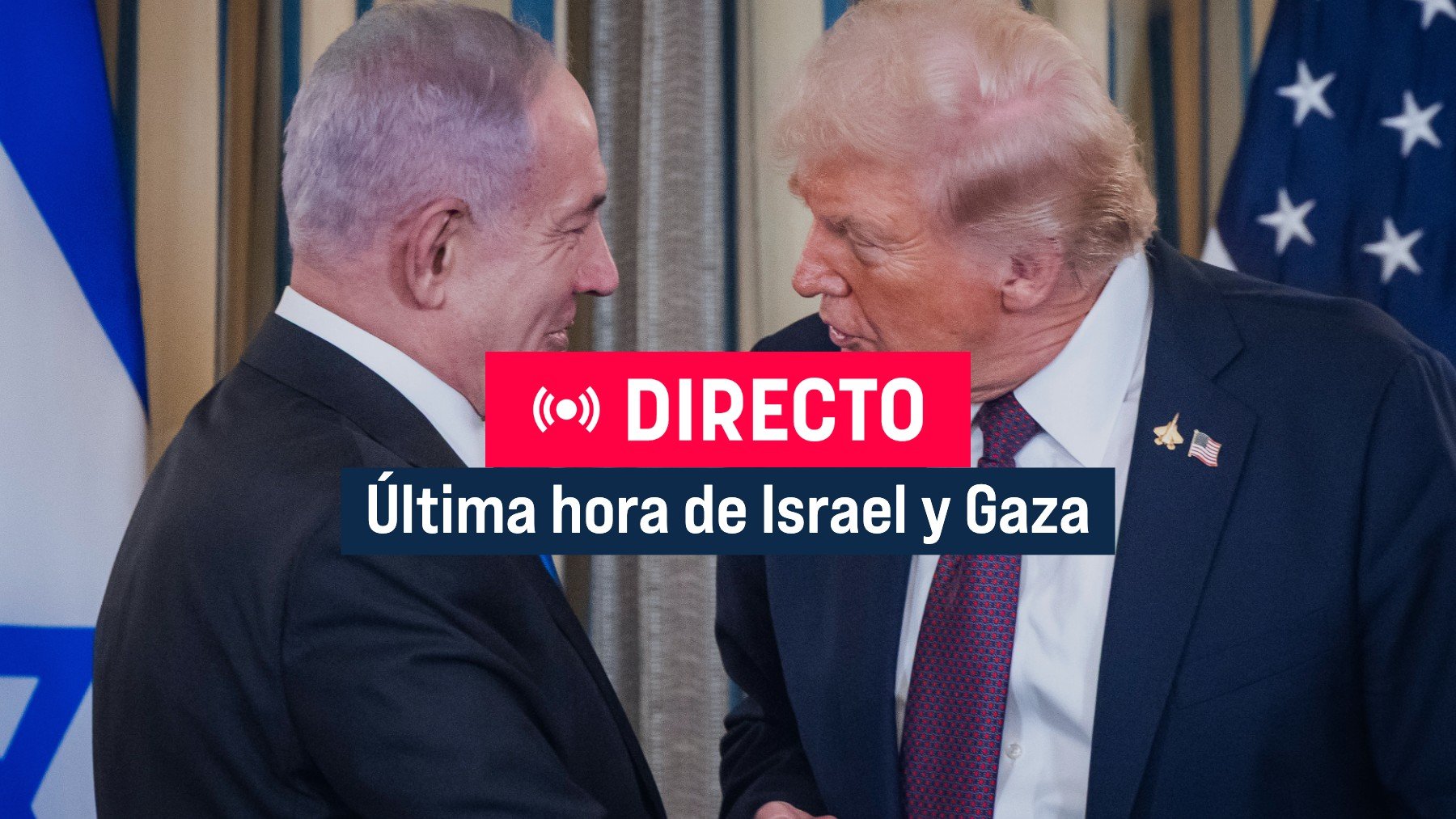 Trump y Netanyahu.