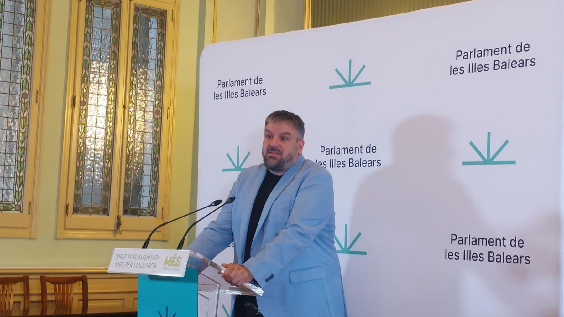 Lluís Apesteguia es el coordinador de Més per Mallorca.