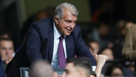 Joan Laporta, presidente del FC Barcelona. (Euorpa Press)