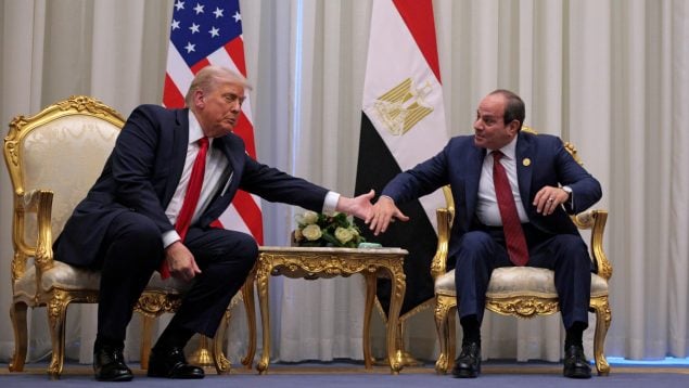 Trump Egipto