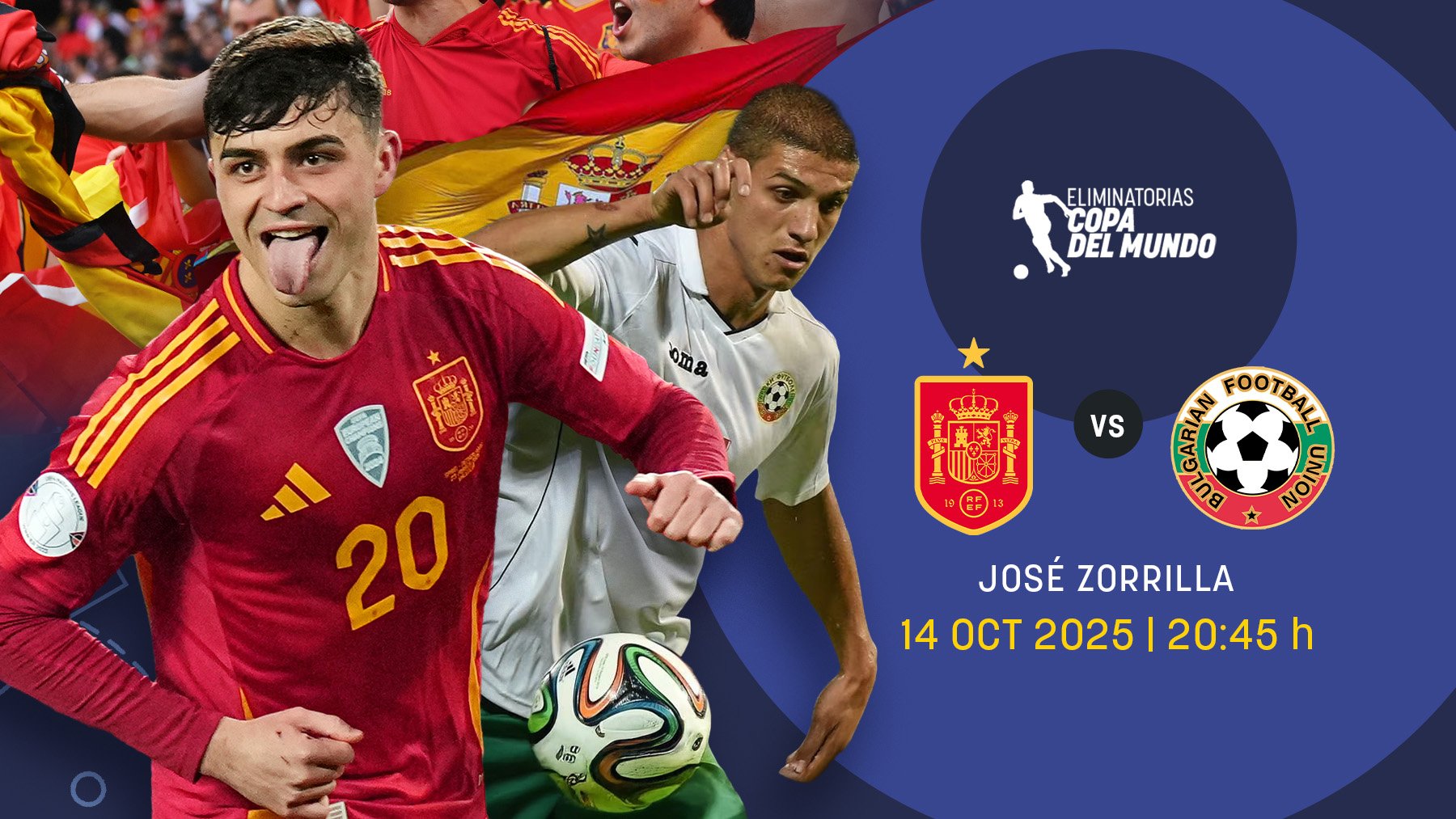 España-Bulgaria: un paseo hacia el Mundial