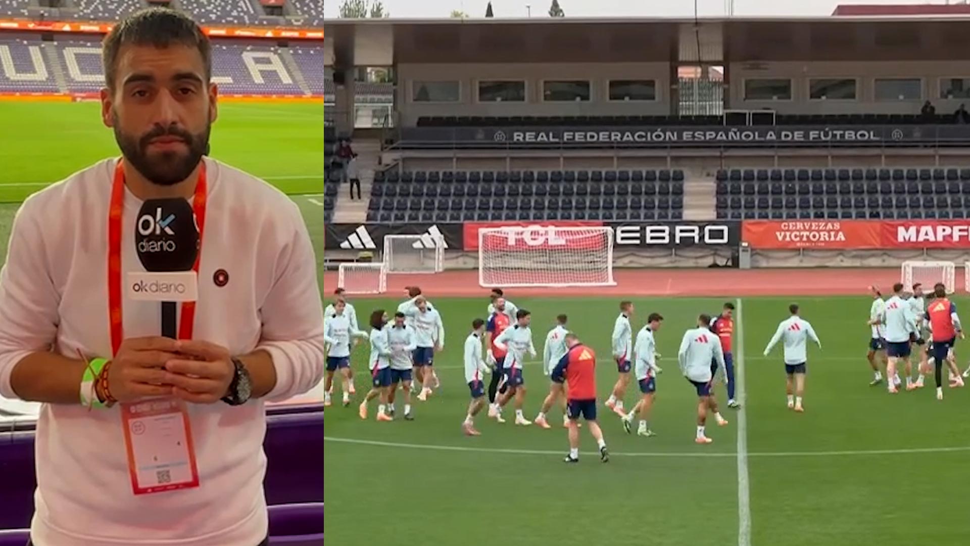 Alineación de España contra Bulgaria: De la Fuente apuesta por las rotaciones