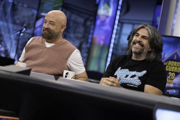 Goyo Jiménez y JJ Vaquero en El Hormiguero (Atresmedia).