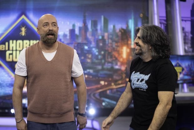 Goyo Jiménez y JJ Vaquero en El Hormiguero (Atresmedia).