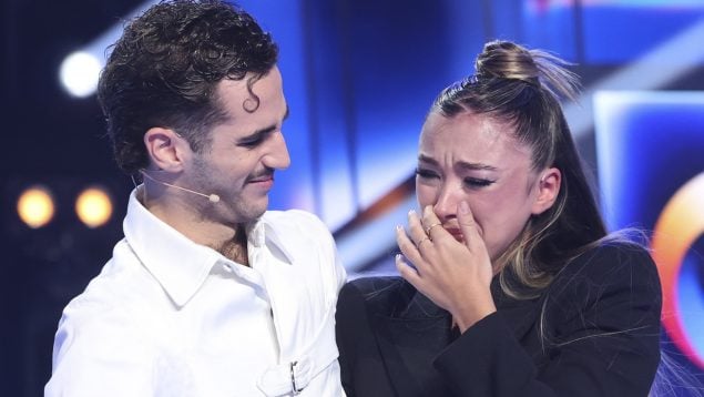 Carlos y Laura Muñoz en la Gala 4 de OT 2025. (Prime Video)