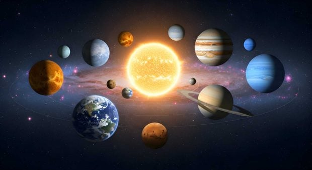 Conjunción planetas