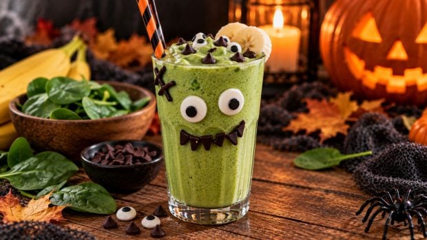 Smoothie monstruoso paso a paso f&aacute;cil