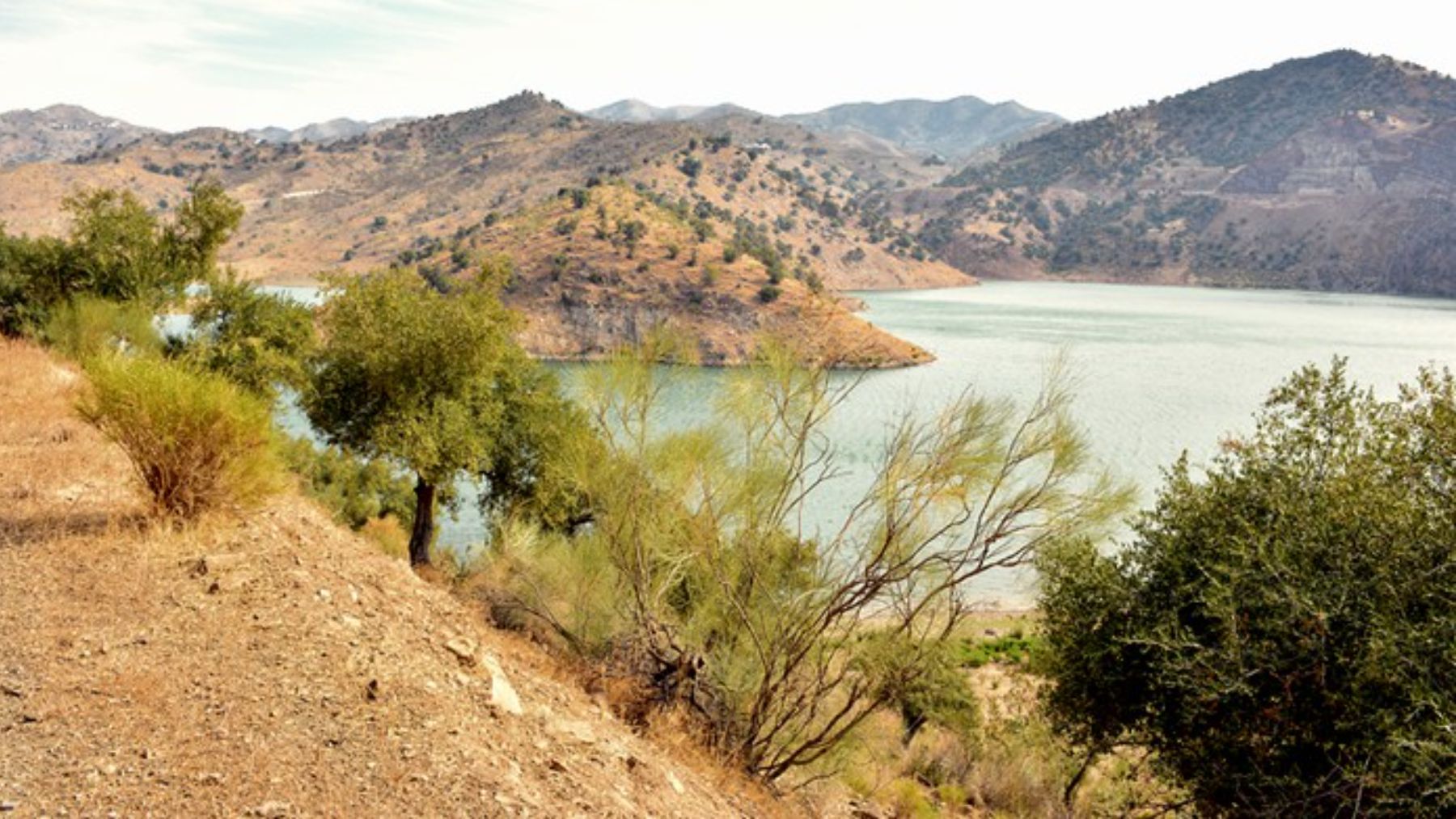 Pantano de Almogía.