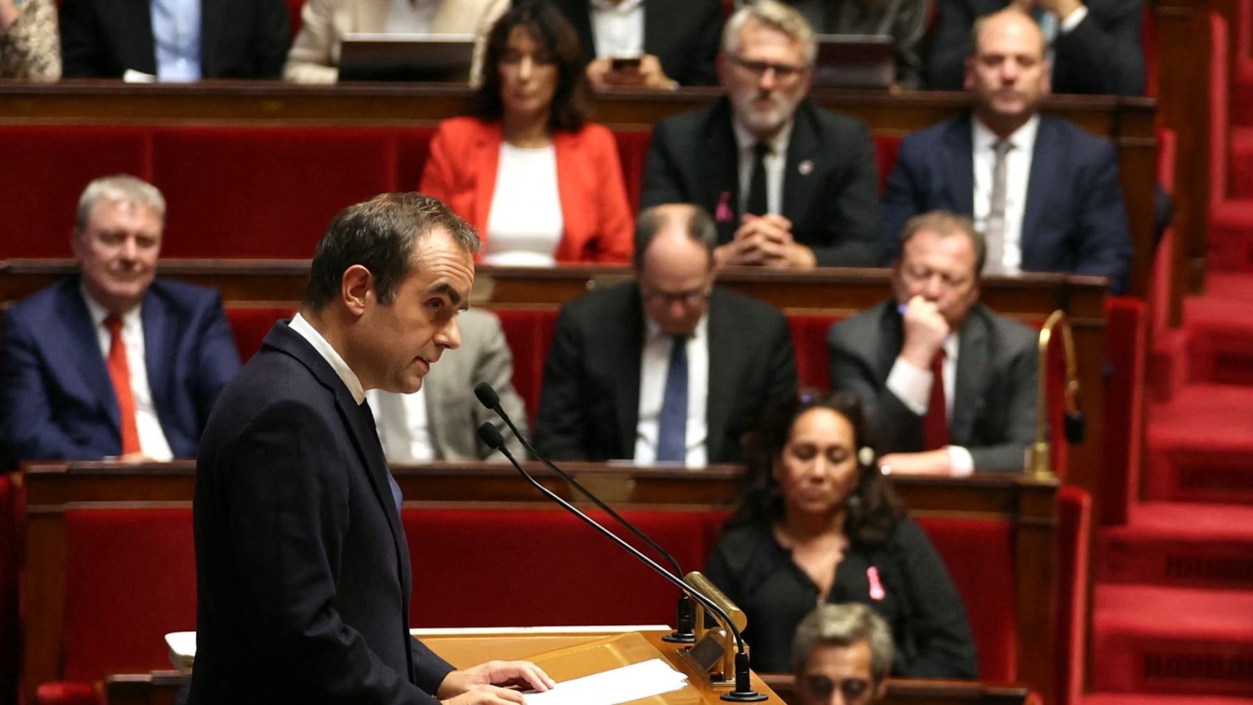 El primer ministro de Francia, Sébastien Lecornu, este martes. (Getty)