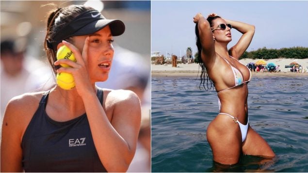 Océane Dodin en sus redes.
