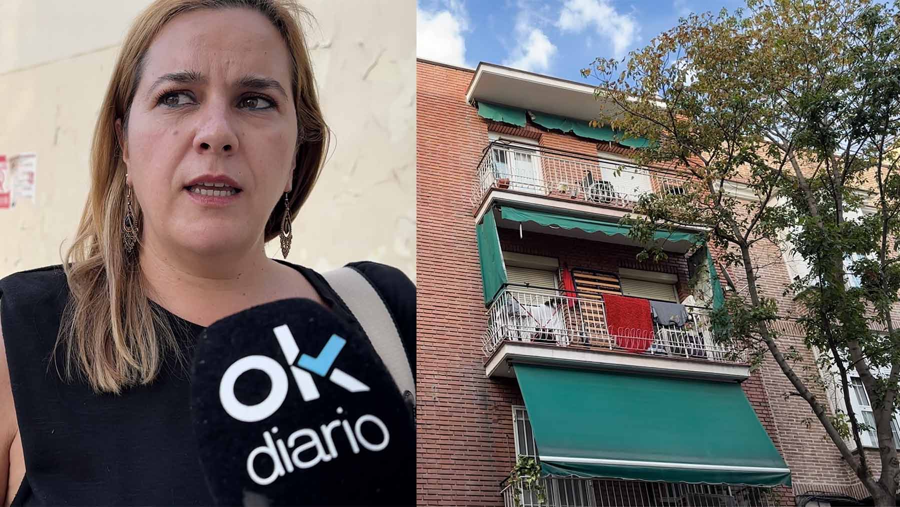 Sonia, víctima de okupación en Puente de Vallecas