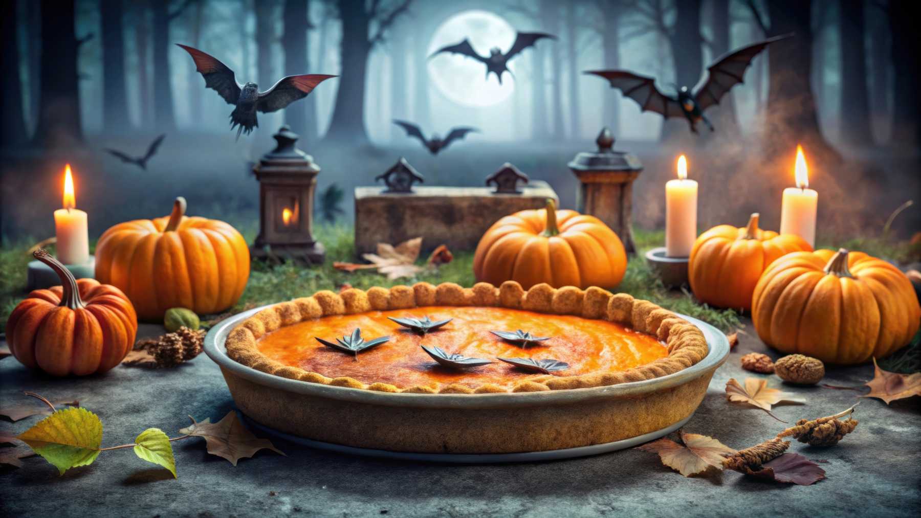 Tarta de cementerio para Halloween: receta terrorífica