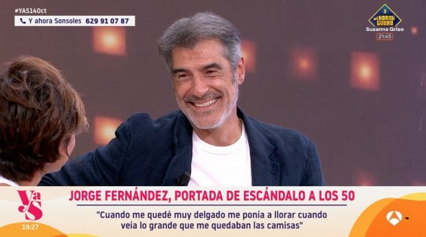 Jorge Fernández en 'Y ahora Sonsoles'. (Atresmedia)