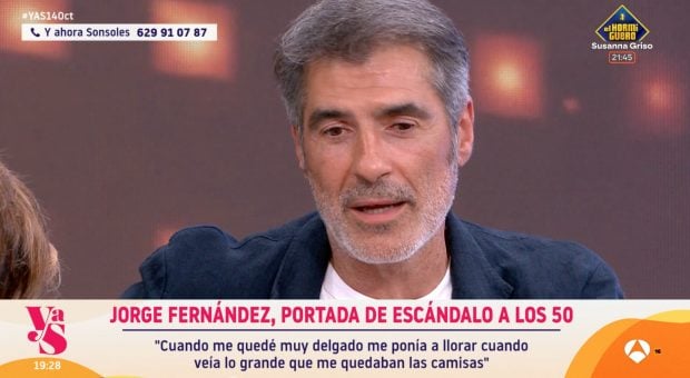 Jorge Fernández en 'Y ahora Sonsoles'. (Atresmedia)