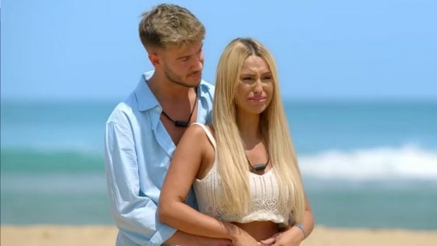 David Vaquero y María Aguilar en La isla de las tentaciones 7. (Mediaset)