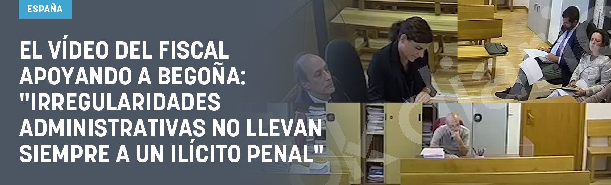El vídeo del fiscal apoyando a Begoña: Irregularidades administrativas no llevan siempre a un ilícito penal