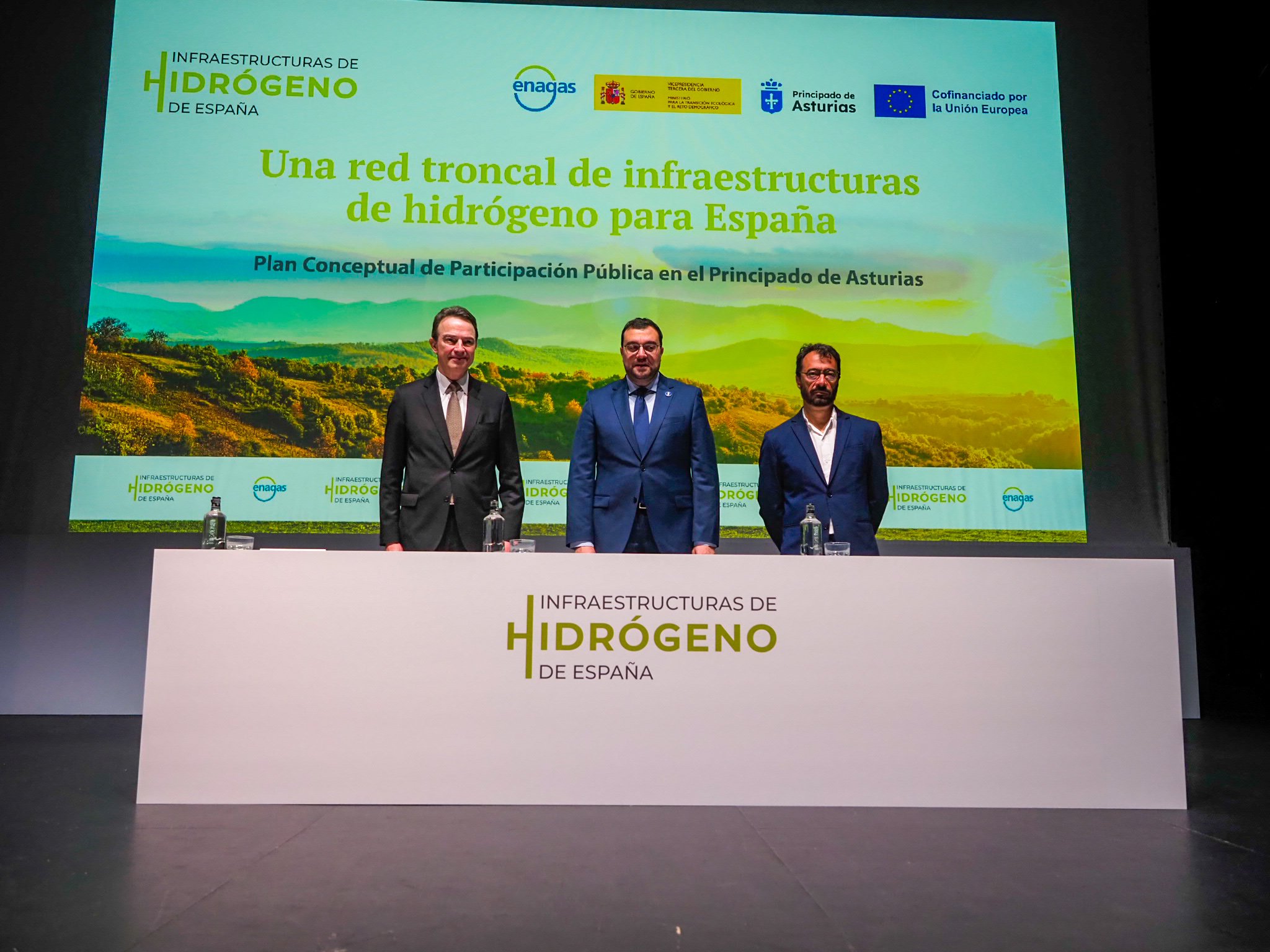 Enagás lanza el Plan de Participación Pública de la Red de Hidrógeno en Asturias