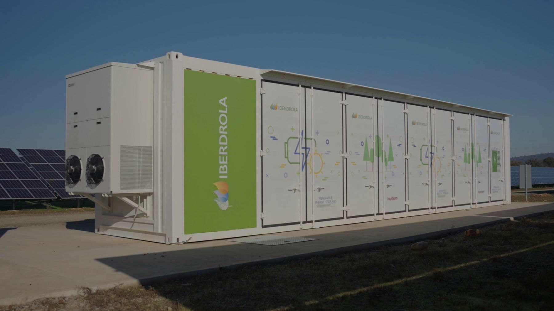 Batería de almacenamiento de Iberdrola.