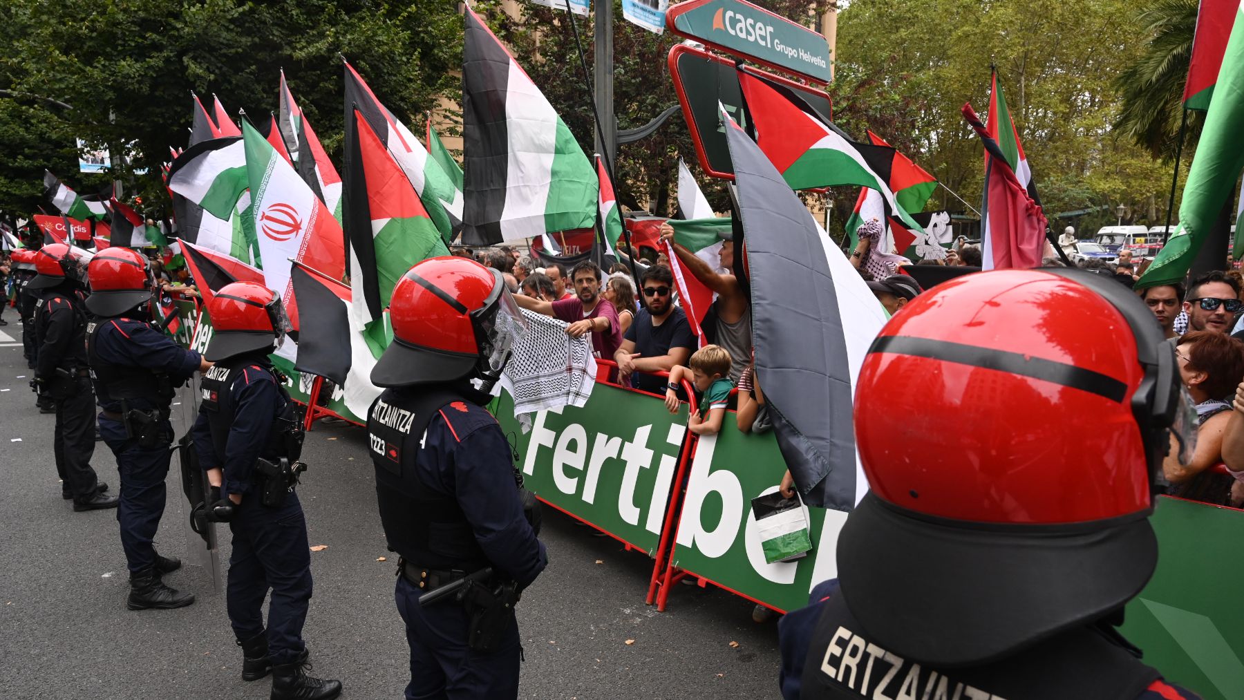 Sanciones manifestantes propalestinos