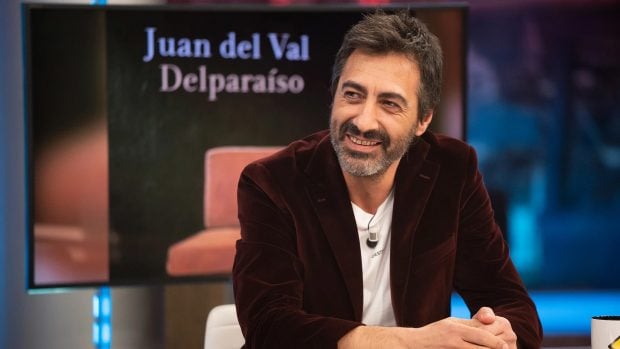 Juan del Val presentando el libro Delparaíso en El Hormiguero. (Atresmedia)