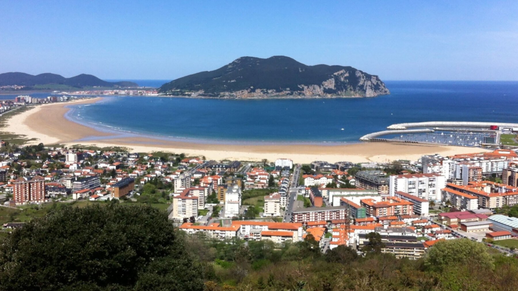 Playa de Laredo. Foto: Bahía Santander.