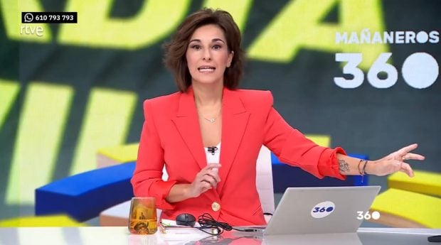 RTVE continúa con su emisión, a pesar de la huelga convocada a favor de Palestina.