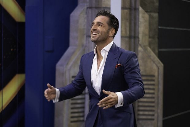 David Bustamante en el plató de 'El Hormiguero' (Atresmedia).
