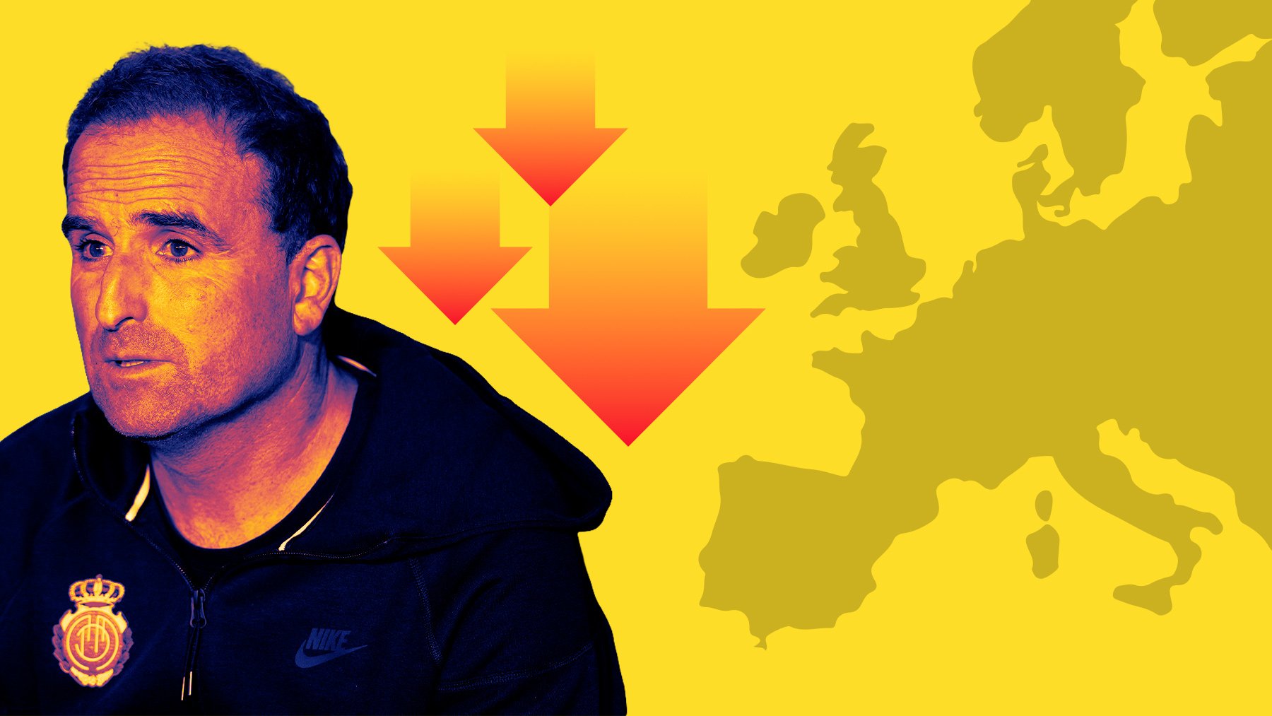 Arrasate, el tercer entrenador con más derrotas en Europa en 2025