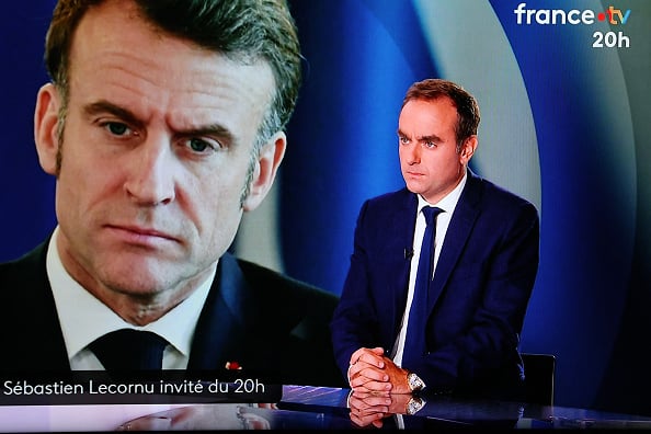 El primer ministro de Francia, Sébastien Lecornu. (Getty Images)