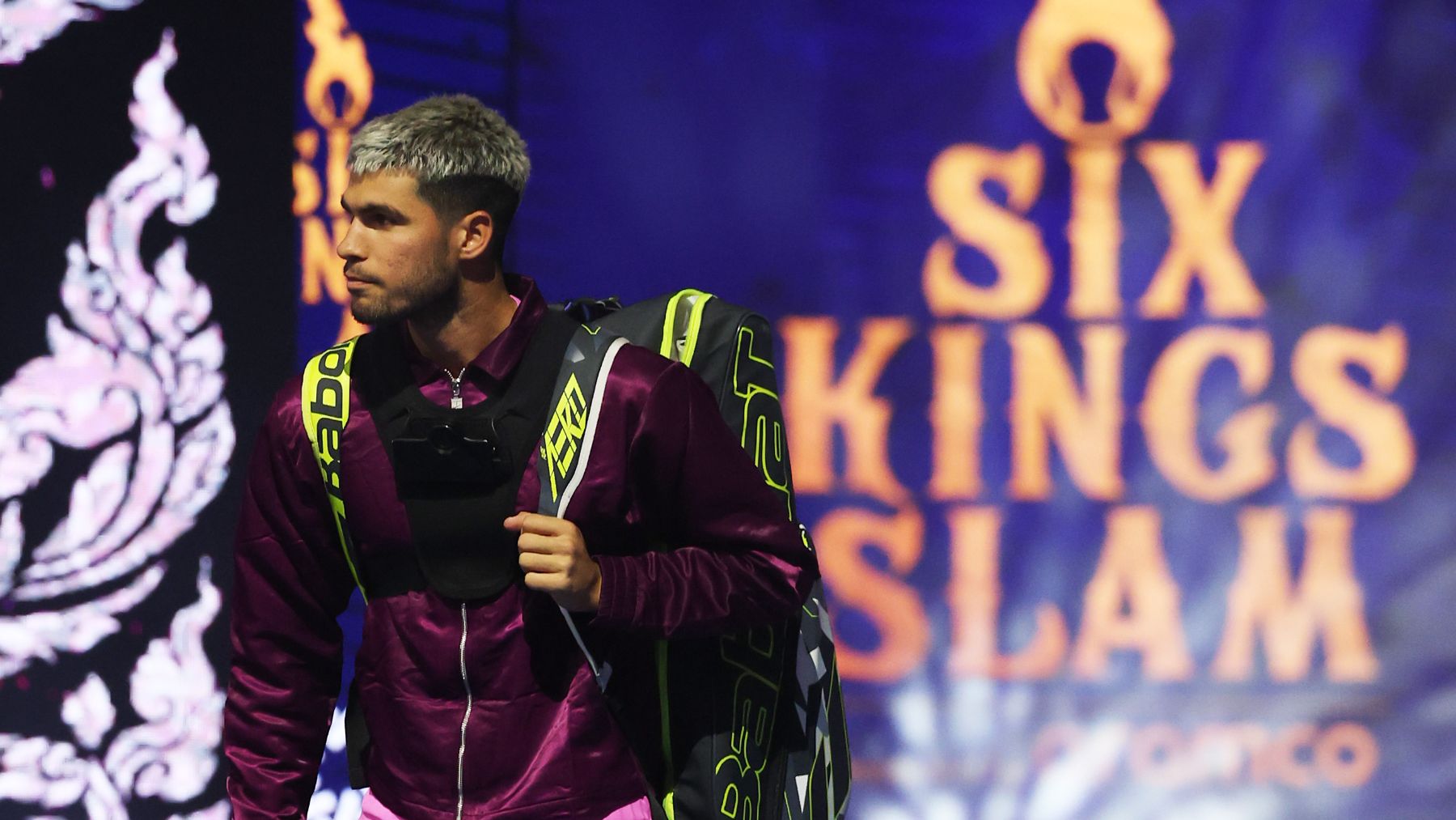 Carlos Alcaraz, tenis, Sinner, Six Kings Slam