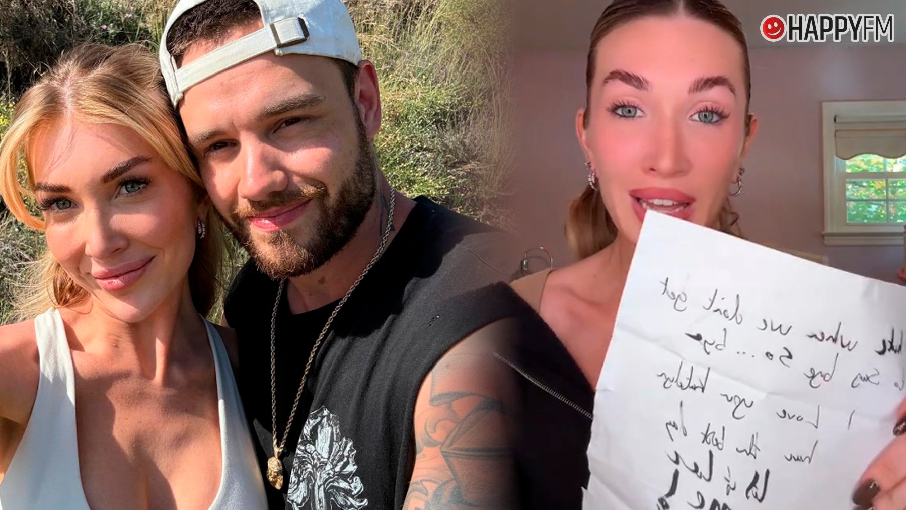 Kate Cassidy y Liam Payne. (Instagram / TikTok)