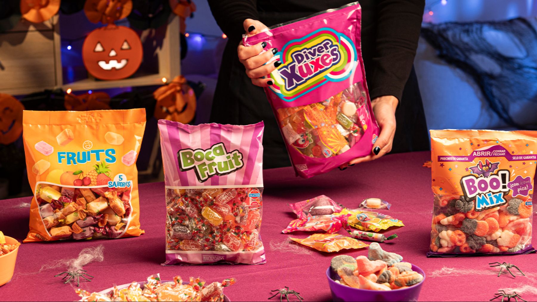 Golosinas Halloween de Mercadona.