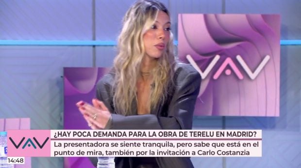 Alejandra Rubio en Vamos a ver. (Mediaset)