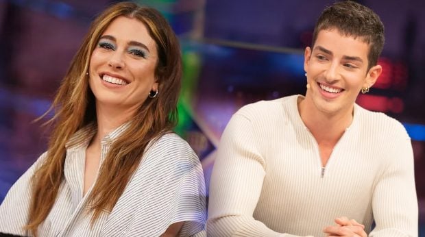 Blanca Suárez y Manu Ríos en El Hormiguero. (Atresmedia)