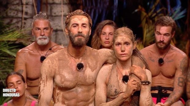 Iván González y Miri Pérez-Cabrero en 'Supervivientes All Stars'. (Mediaset) 
