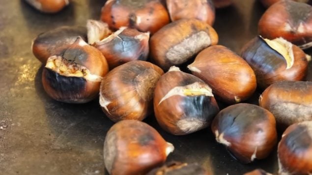 Receta de castañas