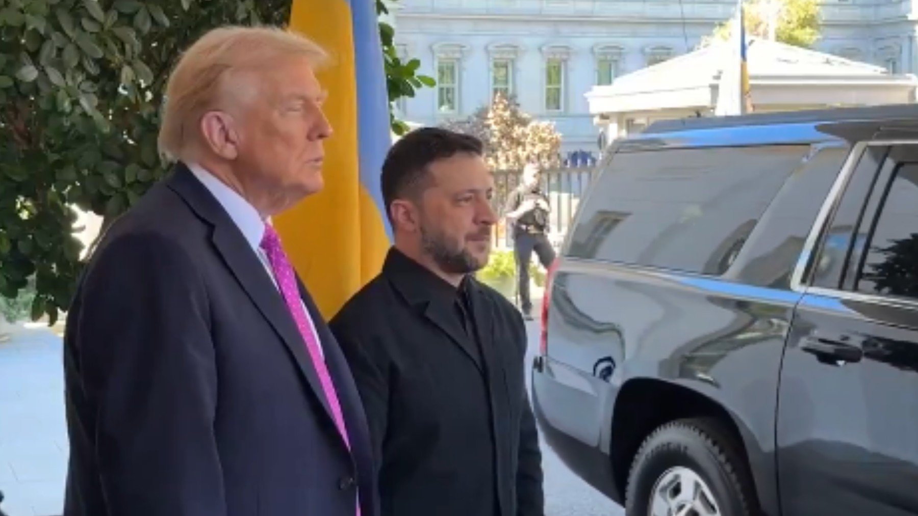 Donald Trump y Zelenski en la Casa Blanca.
