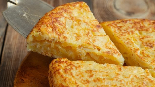 Tortilla de patatas saludable